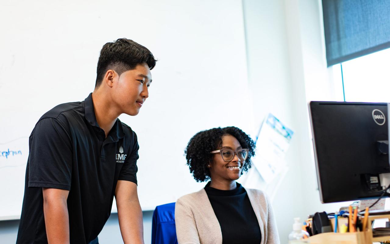 Student Athlete and Advisor