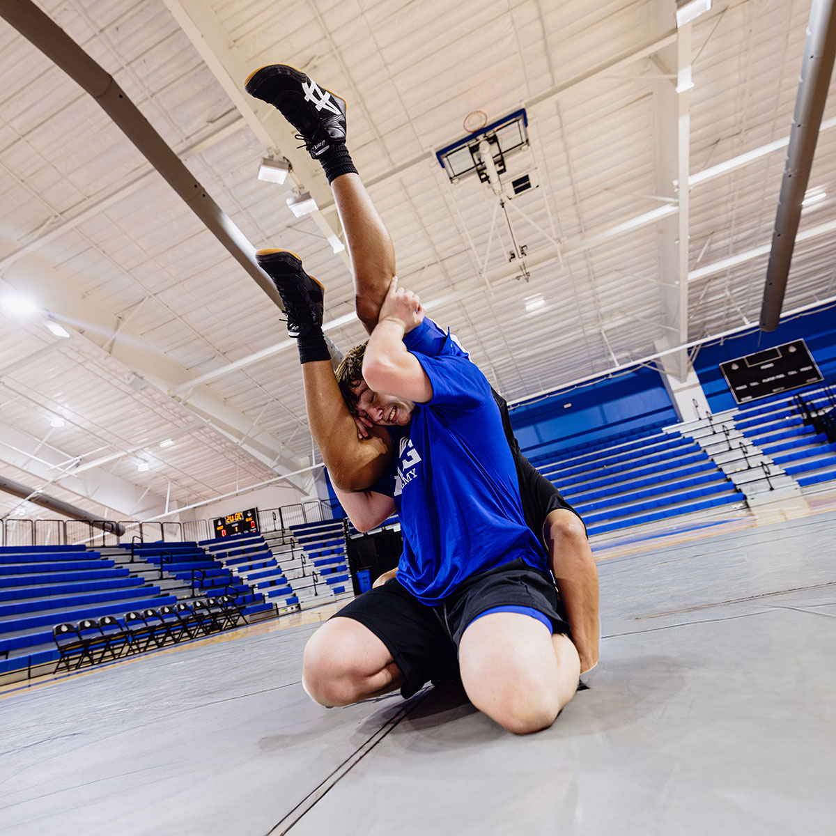 Wrestling camp escape