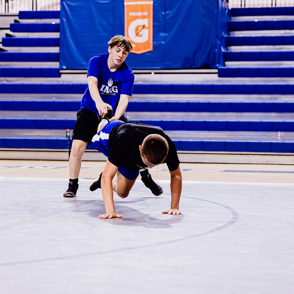 Wrestling camp takedowns